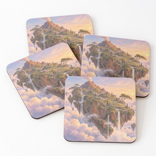 Item preview, Isla de los Jardines Suspendidos designed and sold by DrizzyV.