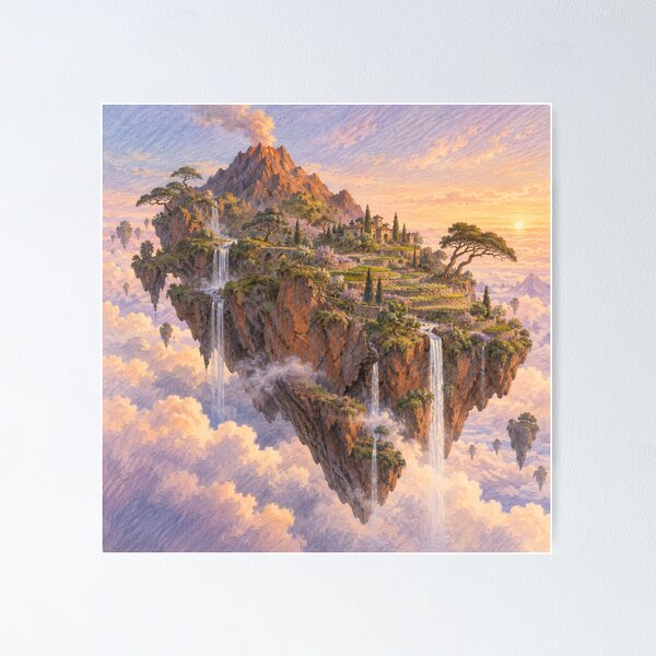 Item preview, Island of Hanging Gardens designed and sold by DrizzyV.