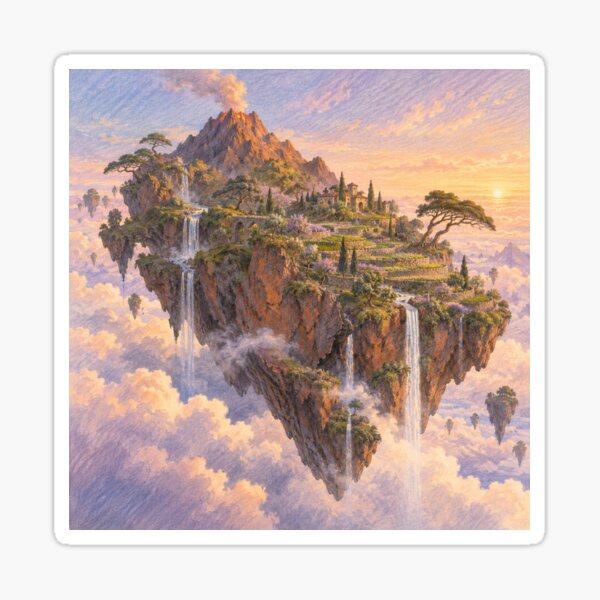Item preview, Island of Hanging Gardens designed and sold by DrizzyV.
