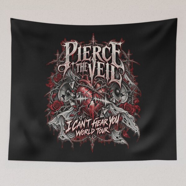 Item preview, Pierce the Veil I Can't Hear You World Tour designed and sold by AndyGordon125.