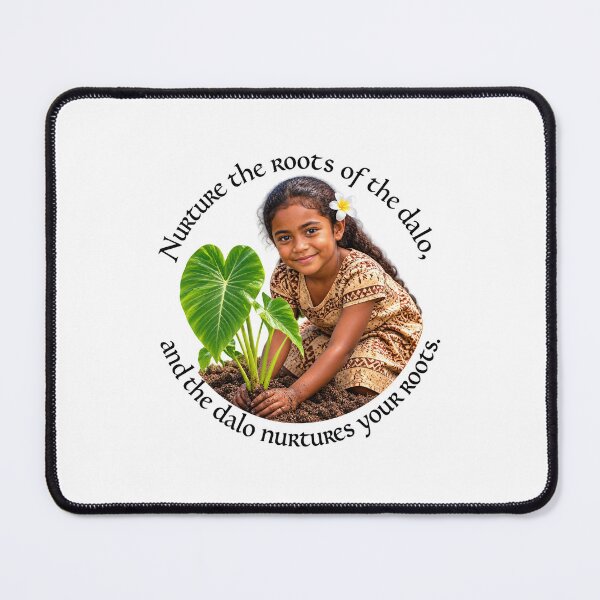 Item preview, Fiji Agriculture Proverb - Nurture the roots of the dalo | Pacific Art designed and sold by ShakaLife.org.
