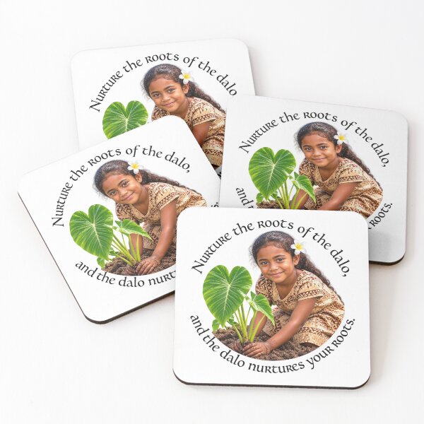 Item preview, Fiji Agriculture Proverb - Nurture the roots of the dalo | Pacific Art designed and sold by ShakaLife.org.