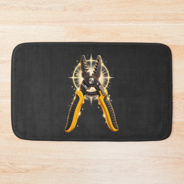 Item preview, Sacred Wire Stripper Tool Icon Minimalist Design for Electricians and Technicians designed and sold by luisgambino.
