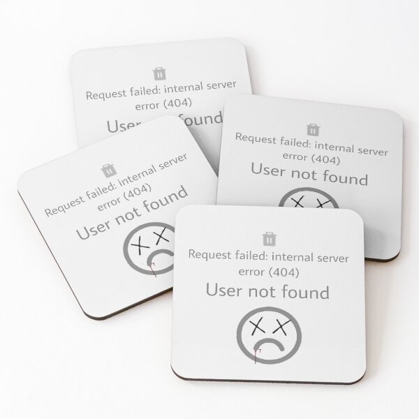 Item preview, Error user not found designed and sold by SkepticalSpirit.