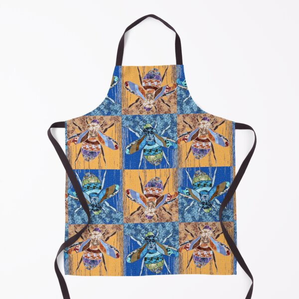 Artikelvorschau, Textilmuster im Wespen-Patchwork-Stil entworfen und verkauft von efritadesign.