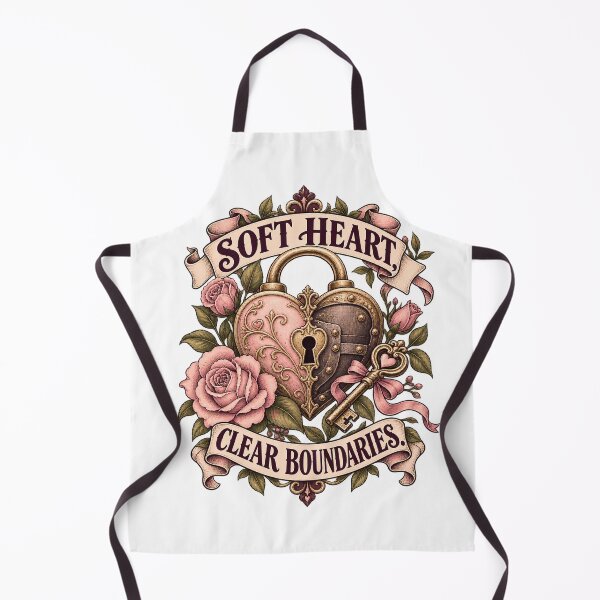 Item preview, Soft Heart Clear Boundaries Feminine Self Care Design designed and sold by RAX Mirth Studio.