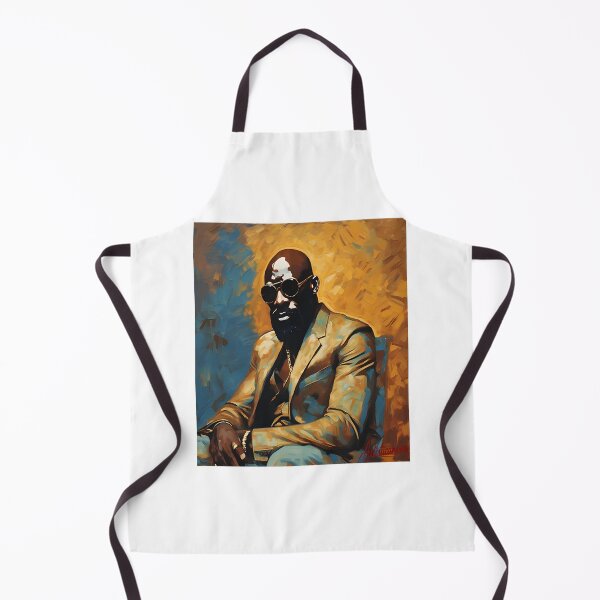 Item preview, Isaac Hayes Golden Soul Icon Vintage Music Legend Illustration designed and sold by Lahcen333.