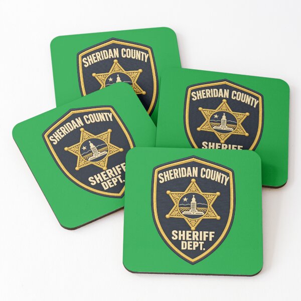 Item preview, Parche del sheriff del condado de Sheridan designed and sold by TheDisloyalists.