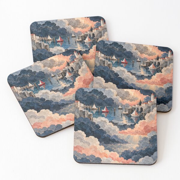 Item preview, Port of Paper Clouds designed and sold by DrizzyV.