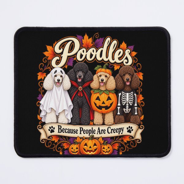 Item preview, Halloween Poodles Because People Are Creepy designed and sold by anapldv.