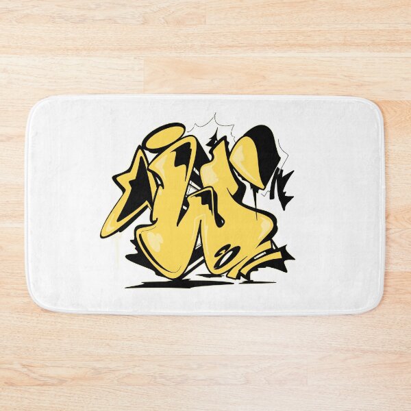Item preview, Graffiti Letter W - Yellow Edition designed and sold by Rankoree.