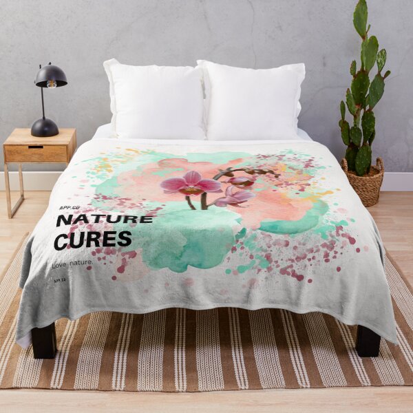 Item preview,  "Nature Cures" Orchid Photography Watercolor Art designed and sold by Liberarteprint.
