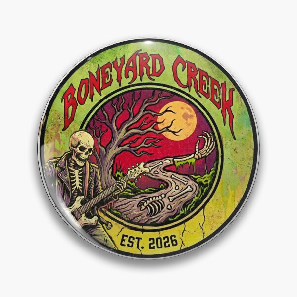 Item preview, Bone Yard Creek circle designed and sold by CTBinDC.