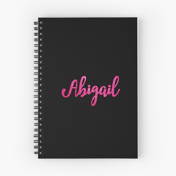 Item preview, Abigail Hot Pink Sparkly Personalised Name Design designed and sold by CamilasPrints.