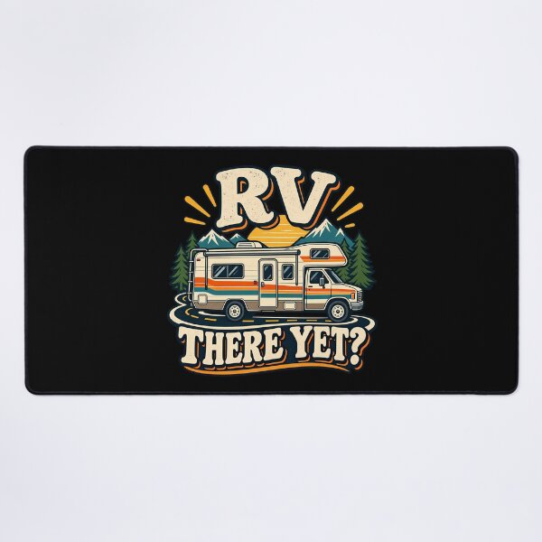 Item preview, RV There Yet Funny Vintage Motorhome Camping Road Trip Traveler designed and sold by Photo-Sphere101.