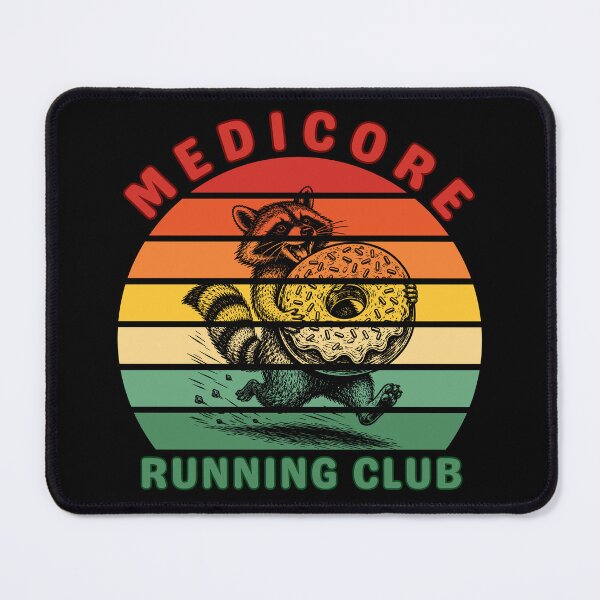 Item preview, Mediocre Running Club designed and sold by Positive&FunnyThings.