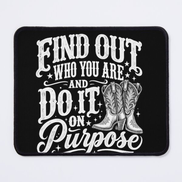 Item preview, Find Your Purpose Western Boots Motivation designed and sold by anapldv.