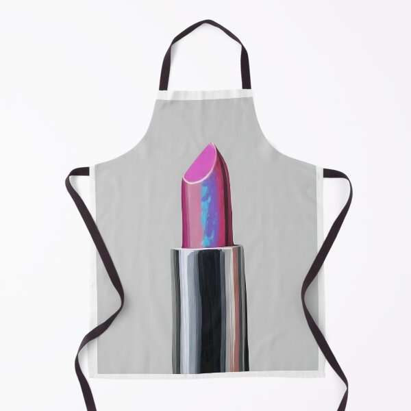 Item preview, Hot Pink Holographic Lipstick Painterly Art designed and sold by Sweetchaos73.