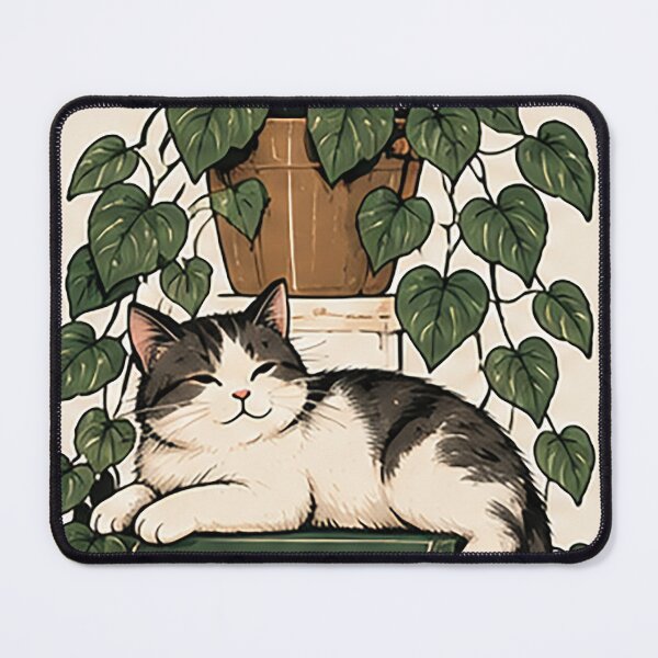 Item preview, Good Food Good Mood Good Life | Cute Cat & Books Design designed and sold by Sara-Ai.