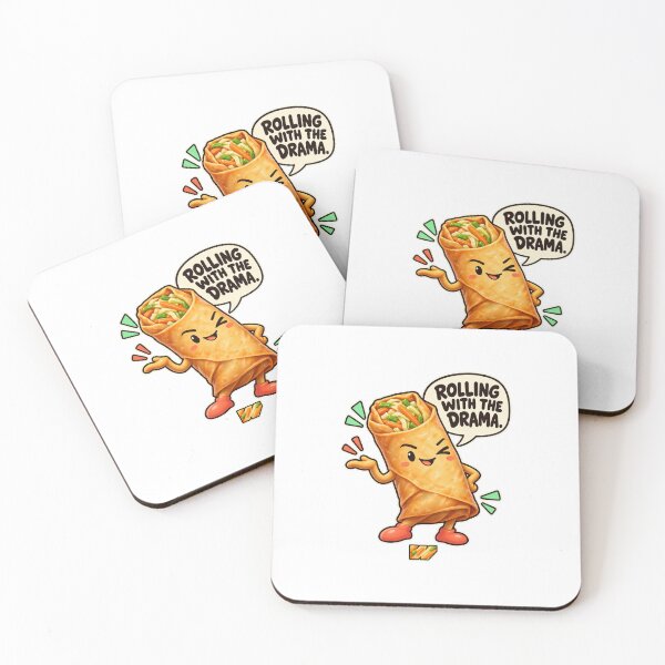 Item preview, Spring Roll Rolling With The Drama designed and sold by eWproject.