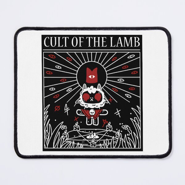 Item preview, Cult Of The Lamb Inspired Dark Fantasy Art Design designed and sold by Godson J.