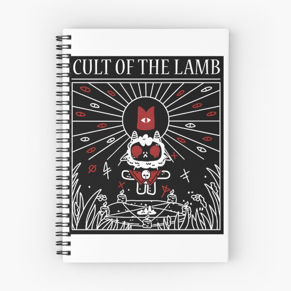 Item preview, Cult Of The Lamb Inspired Dark Fantasy Art Design designed and sold by Godson J.