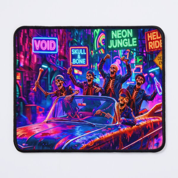 Item preview, SKELETON CITY JOYRIDE designed and sold by NOIMION DIGITAL ART.