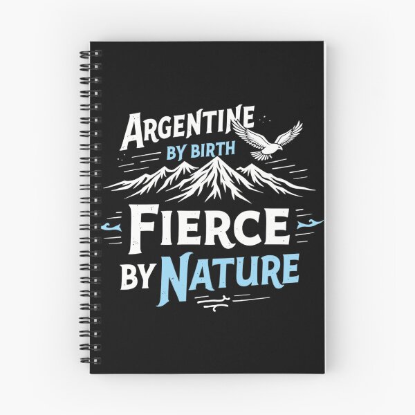 Artikelvorschau, Argentine by Birth Fierce by Nature - Condor and Mountains Design entworfen und verkauft von Lucid Dream Pixel.