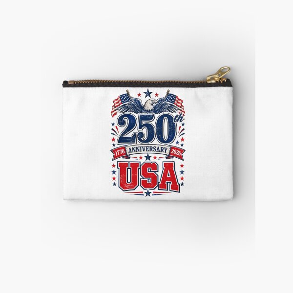 Item preview, 250th Anniversary USA eagle stars ribbon 1776 2026 patriotic celebration designed and sold by DariaOltes.