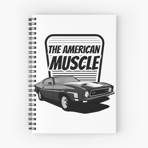 Item preview, Classic American Muscle Car Illustration Design designed and sold by Elgalllo.