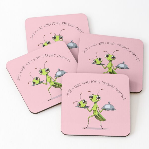 Item preview, Just A Girl Who Loves Praying Mantises - Funny Dark Humor designed and sold by LuciaS.