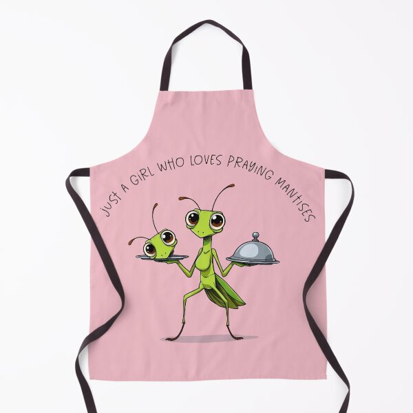 Artikelvorschau, Just A Girl Who Loves Praying Mantises - Funny Dark Humor entworfen und verkauft von LuciaS.
