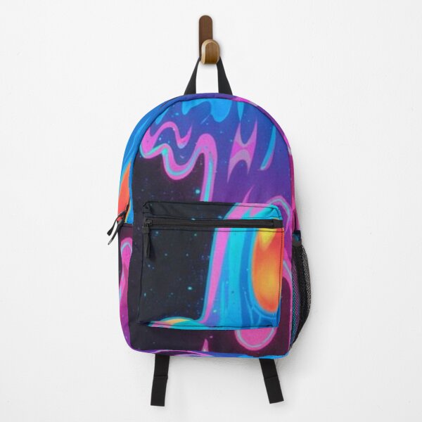 Item preview, Trippy Neon Melting Ghost — Psychedelic Halloween Art designed and sold by LYAN-STORE.
