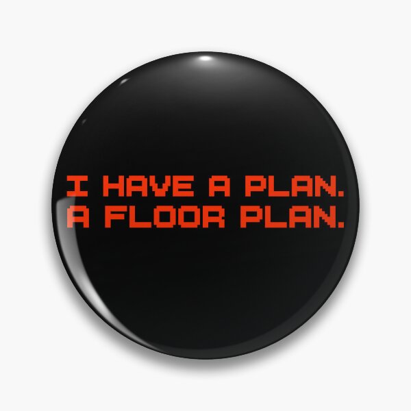 Item preview, I Have a Plan. A Floor Plan. – Funny Architect Sticker designed and sold by tviyluv.