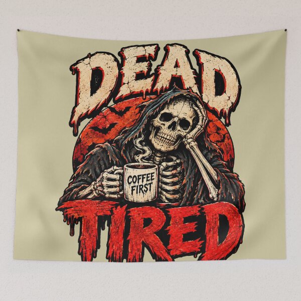 Item preview, DEAD TIRED designed and sold by aliraweb.
