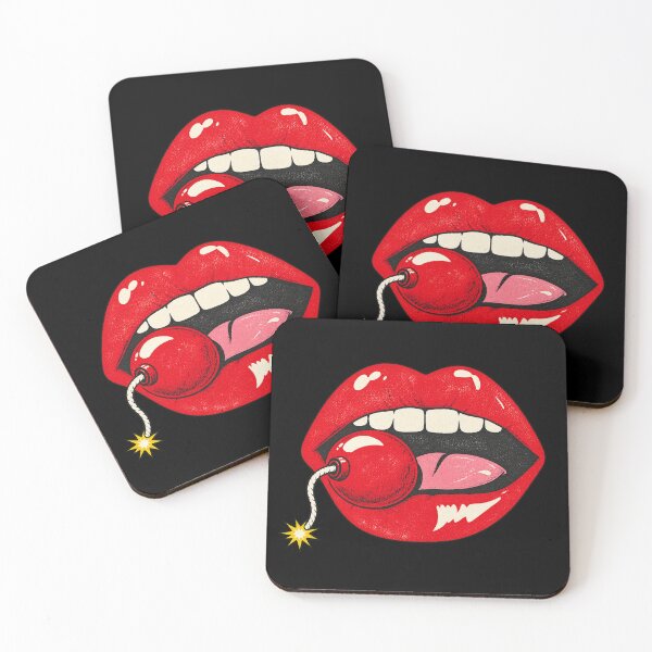 Item preview, Cherry Bomb Kiss designed and sold by TheDisloyalists.