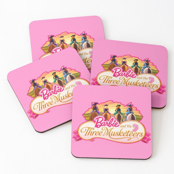 Item preview, Barbie and The Three Musketeers Logo Print designed and sold by btluvs.