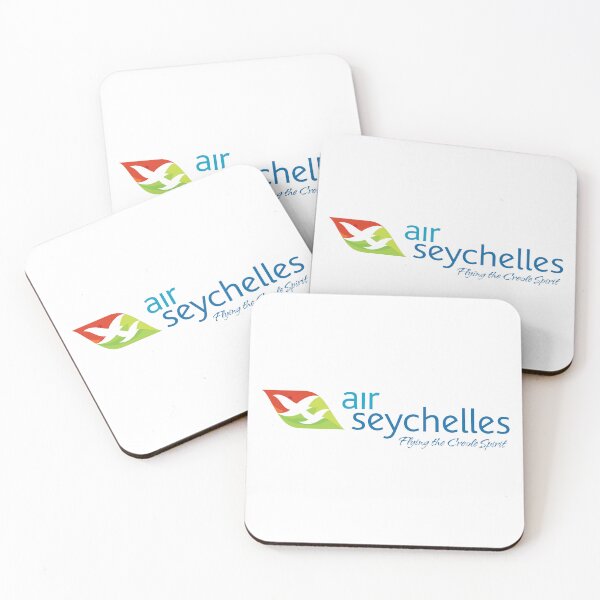 Item preview, Air Seychelles Logo Colorful Birds Flying the Creole Spirit Airline designed and sold by Laura  R Reid.