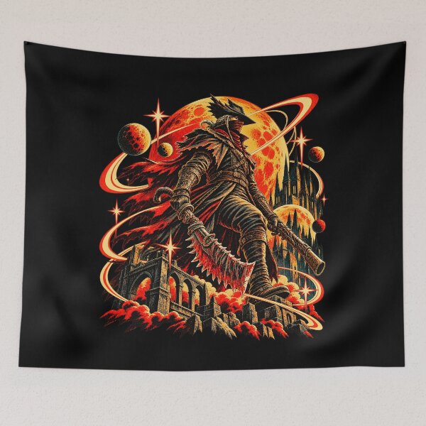 Item preview, Bloodborne Hunter Cosmic Hunt designed and sold by Pandaburba.