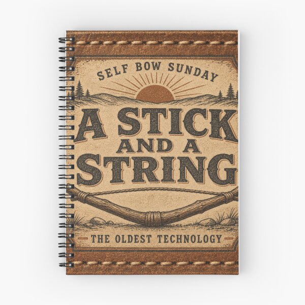 Item preview, A Stick And A String – Parche de Cuero Tiro con Arco Primitivo designed and sold by BoosterShop.
