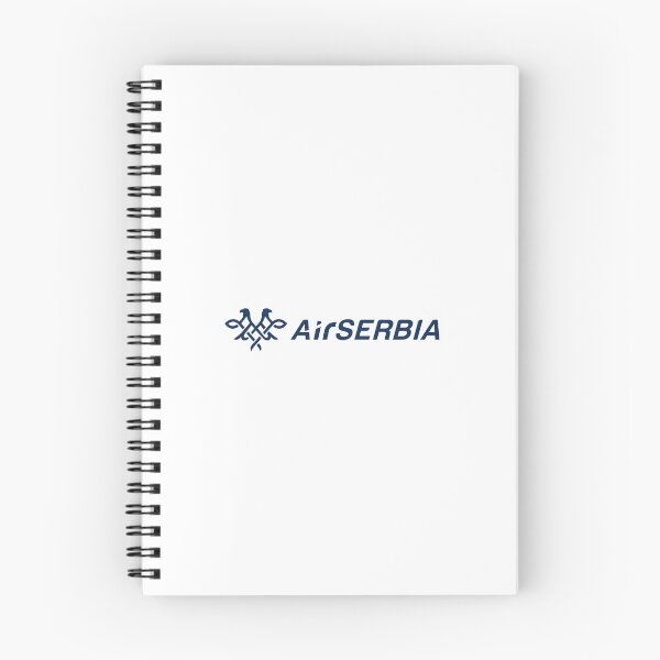 Artikelvorschau, Air Serbia Logo Marineblaues Adleremblem Serbische Fluggesellschaft entworfen und verkauft von Laura  R Reid.