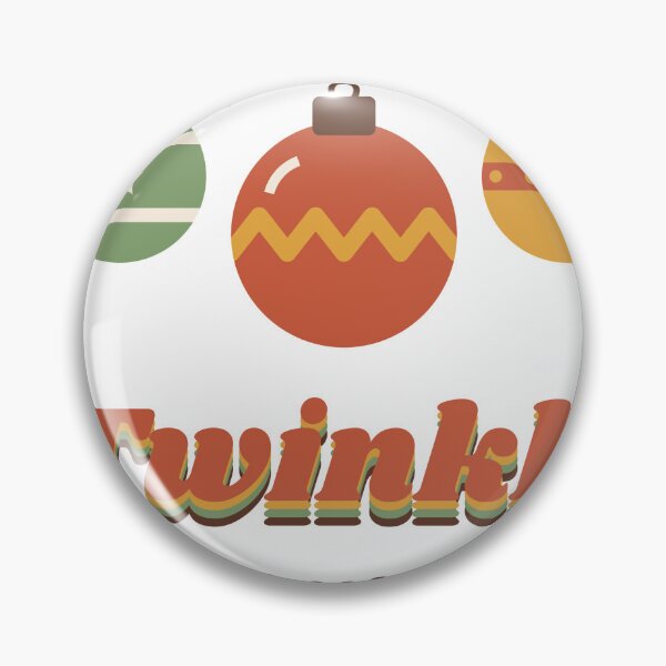 Artikelvorschau, Twinkly & a Little Tired Retro Christmas Ornaments entworfen und verkauft von Good Little Days.