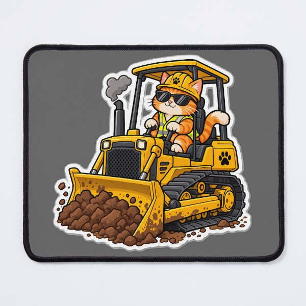Item preview, cat dozer designed and sold by NCNGDESIGN.