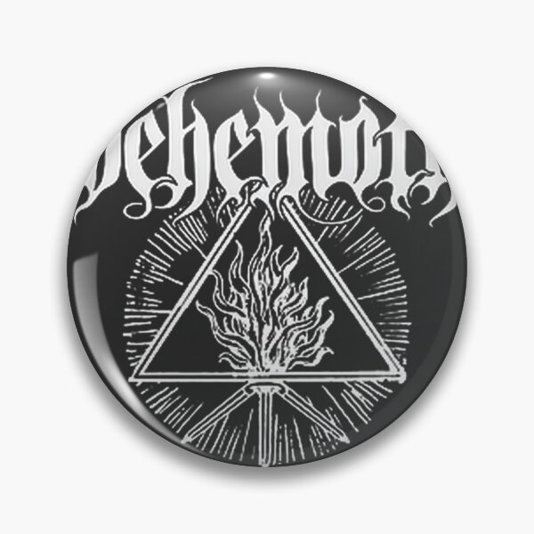 Item preview, Elegant Behemoth Band White Linework Design with Intricate Details designed and sold by FinallyAnimee.