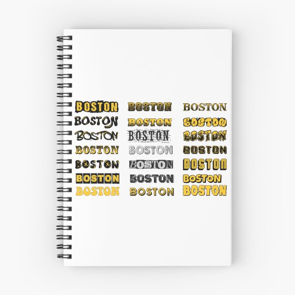 Item preview, Boston City Yellow Retro Vintage Typography Designs designed and sold by FemmePod.