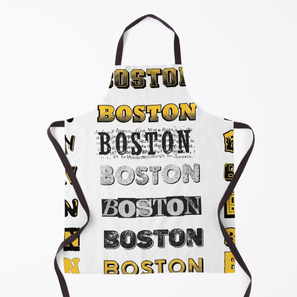 Item preview, Boston City Yellow Retro Vintage Typography Designs designed and sold by FemmePod.
