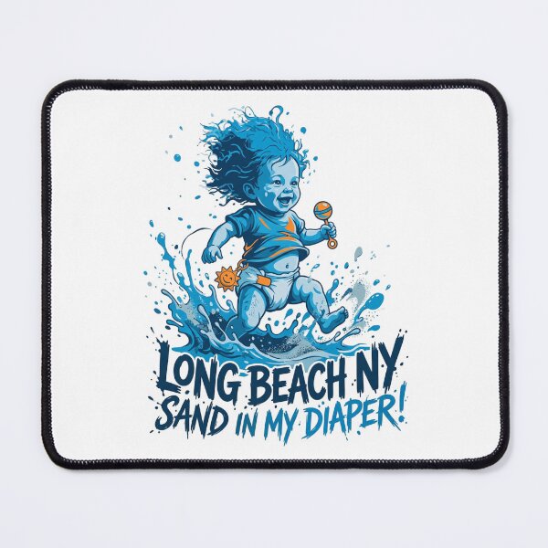 Item preview, Long Beach NY Sand in My Diaper designed and sold by KarenDinan.