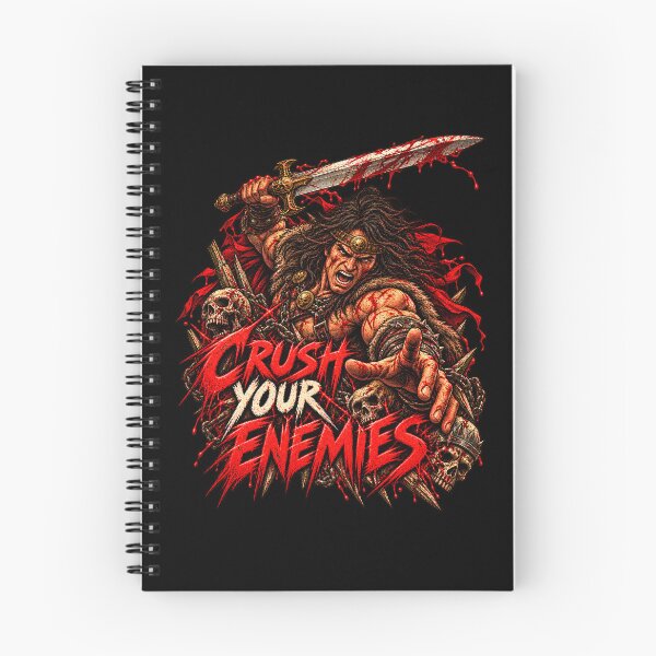 Item preview, Crush Your Enemies Conan designed and sold by Pandaburba.