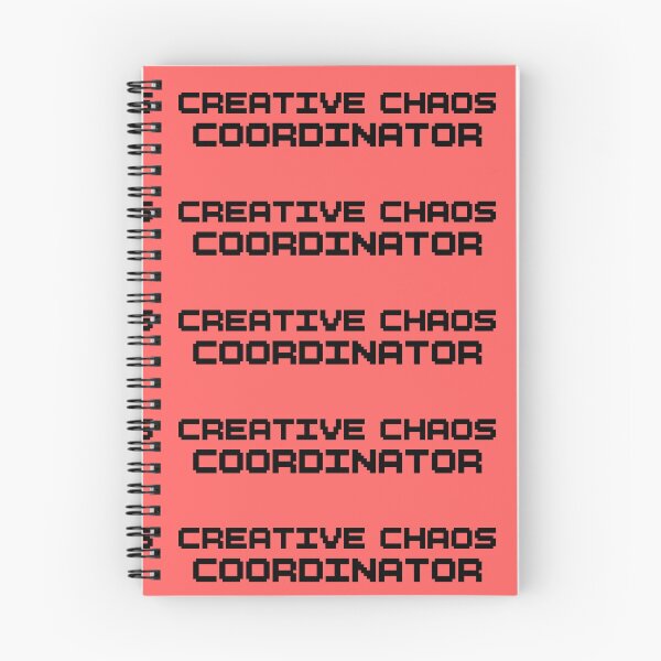 Artikelvorschau, Kreativer Chaos-Koordinator – Lustiger Aufkleber mit kreativer Typografie entworfen und verkauft von tviyluv.