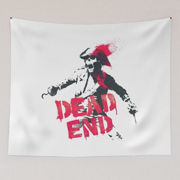 Item preview, Undead Phantom Pirate Buccaneer Crimson Spray Backdrop designed and sold by EdvvinStudios.